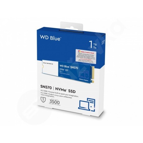 WD SSD M.2 Blue SN570 1TB NVMe (WDS100T3B0C)