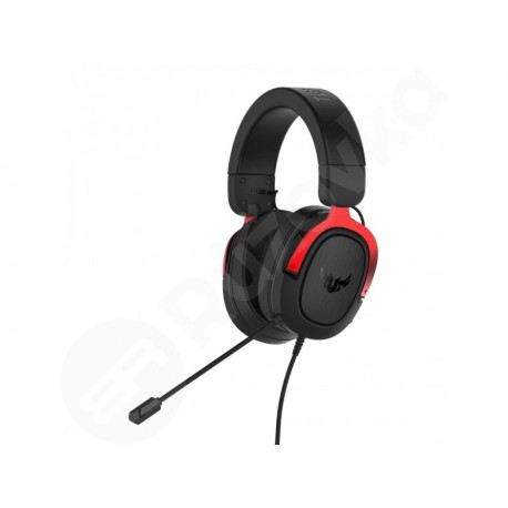 ASUS TUF Gaming H3 čierno/červené herné slúchadlá s mikrofónom