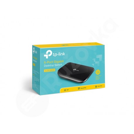 TP-Link TL-SG1005D 5x Gigabit Desktop Switch