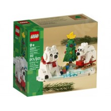 LEGO® 40571 Ľadové medvede na Vianoce