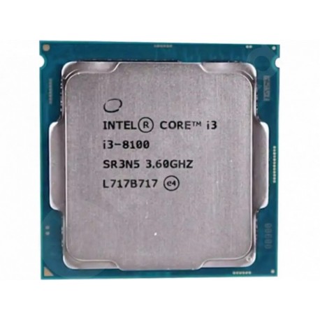 s.1151 Intel Core i3-8100 3,60GHz 6MB 14nm 65W Coffee Lake