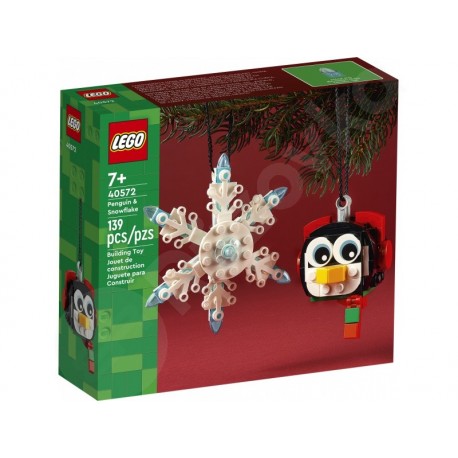 LEGO® 40572 Pinguín a snowflake