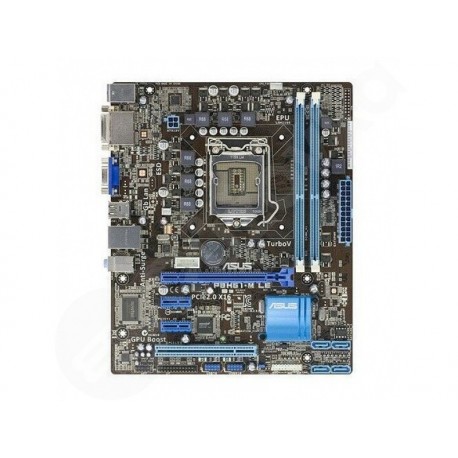 s.1155 mATX ASUS P8H61-M LE - Intel H61 PCI-E DDR3 VGA DVI