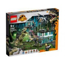 LEGO® Jurassic WorldTM 76949 Útok gigantosaura a therizinosaura