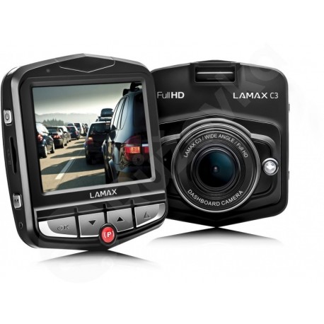 LAMAX C3 auto kamera čierna