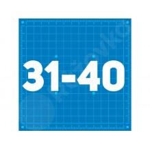 Kai's Education - KaiBot - Magnetické dlaždice 31-40