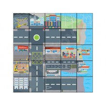 Blue-Bot® & Bee-Bot® podložka pre dopravu a priemysel