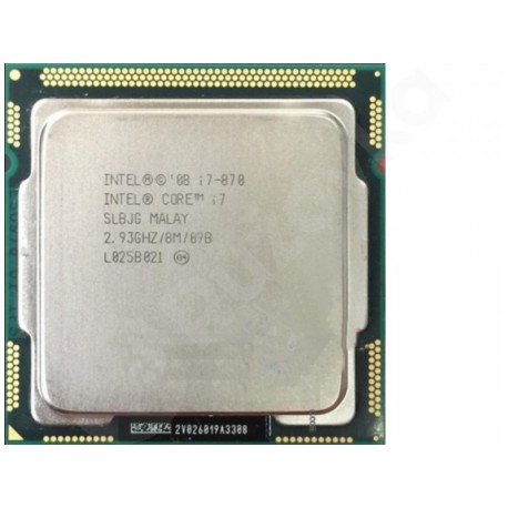 s.1156 Intel Core i7-870 2.93Ghz (3.60GHz Turbo)