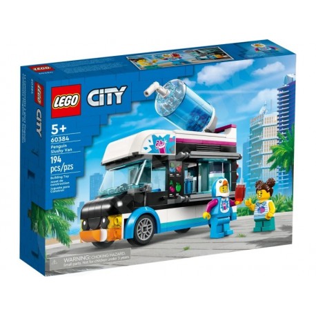 LEGO® Cities 60384 Pinguinová dodávka s ľadovým štrkom