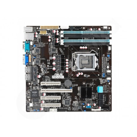 s.1150 mATX ASUS P9D-MV - Intel C222 PCI-E DDR3 ECC VGA serverová