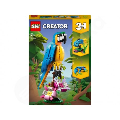 LEGO® Creator 3v1 31136 Exotický papoušek