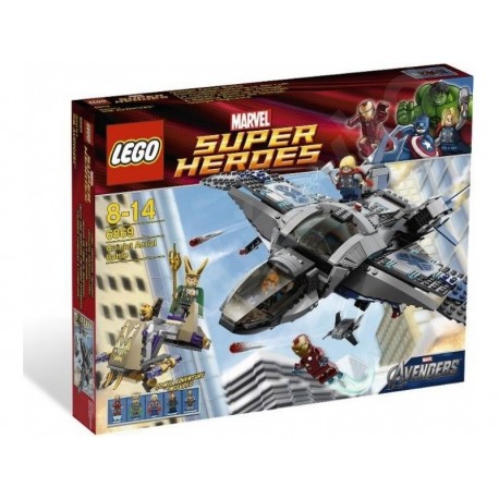 LEGO® Super Heroes 6869 Quinjet letecké bitvy