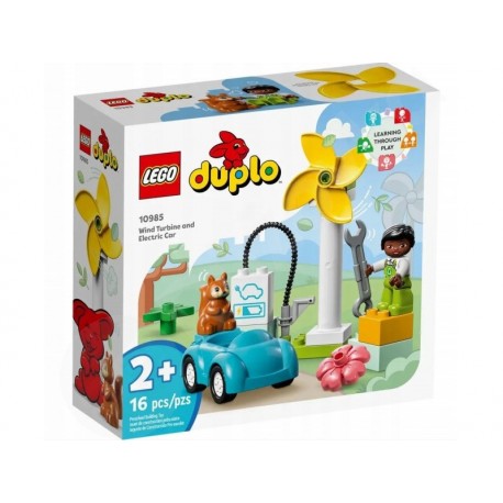 LEGO® DUPLO® 10985 Veterná turbína a elektromobil