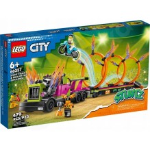 LEGO® City 60357 Ťahač s ohnivými kruhmi