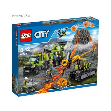 LEGO® Cities 60124 Vulkanická základňa pre prieskumníkov