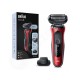 Braun Series 6 61-R1200s Red Wet&Dry