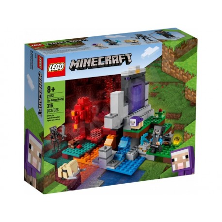 LEGO® Minecraft® 21172 Zničený portál