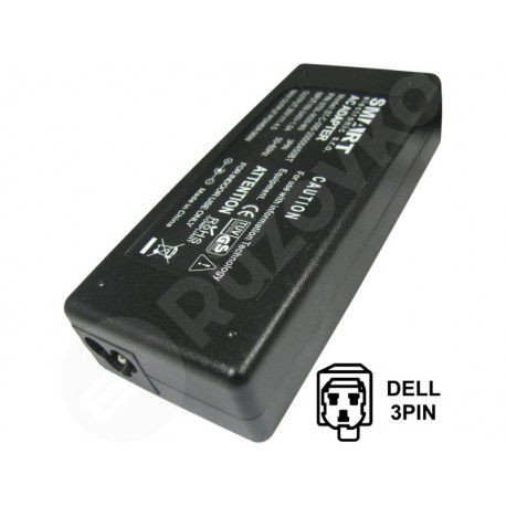 Kompatibilní AC adaptér (zdroj k notebooku)  Dell 20V 4.5A 3 PIN