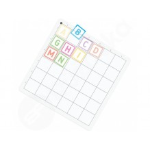 Blue-Bot® & Bee-Bot® priehľadná podložka 6x6 s vreckami