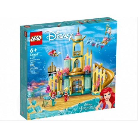 LEGO® Disney™ 43207 Arielin podmorský palác