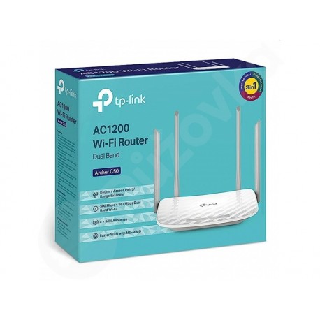 TP-Link Archer C50-AC1200 bezdrôtový dvojpásmový router