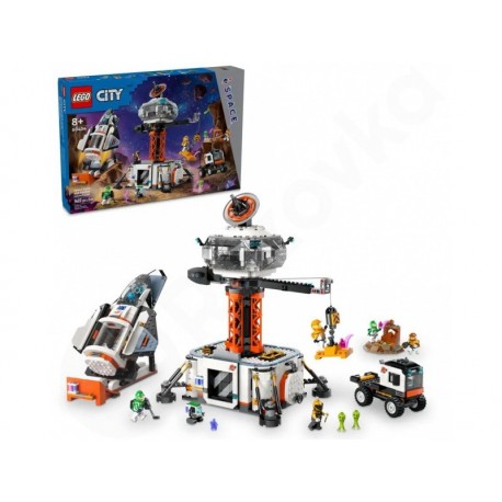 LEGO® City 60434 Vesmírná základna a startovací rampa pro raketu