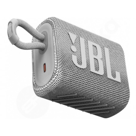 Reproduktor JBL GO3 prenosný bezdrôtový reproduktor v modrej farbe (biely)