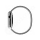 Apple Watch pás 42 mm (44 mm) - strieborný (nerezová oceľ 316L, článkový tah)