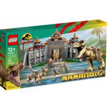 LEGO® Jurassic WorldTM 76961 Návštevnícke centrum: útok T-rexu a raptora