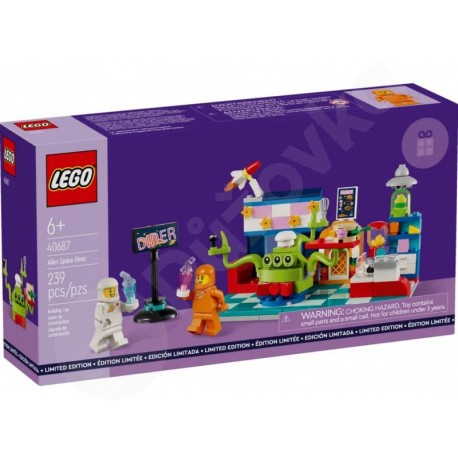 LEGO® 40687 Mimozemšťan a vesmírná restaurace