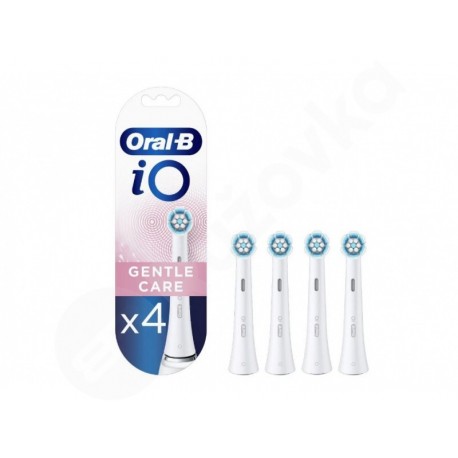 Oral-B iO Gentle Care náhradní hlavice 4 ks bílé