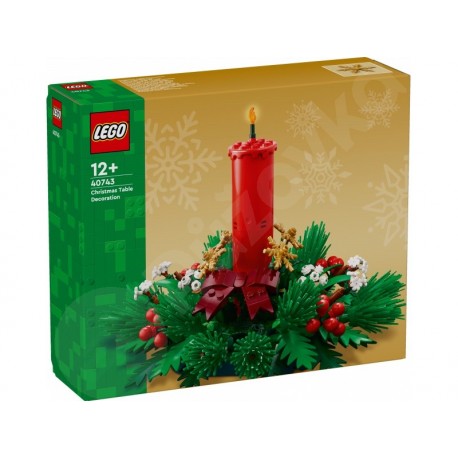 LEGO® 40743 Vánoční dekorace na stůl