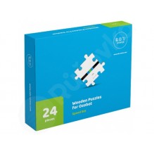 Ozobot drevené puzzle 2 - Rýchlostná sada