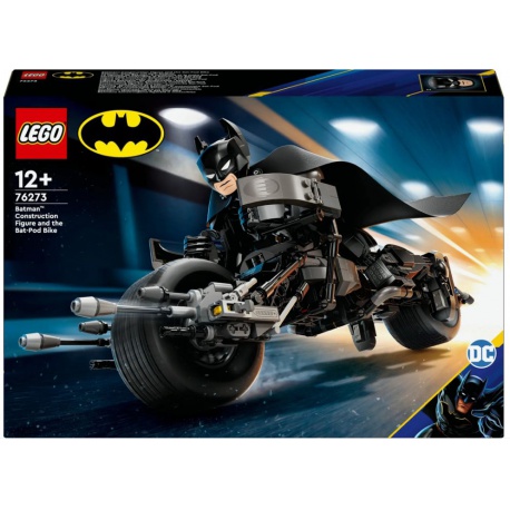LEGO®BATMAN ™ 76273 Zrušiteľný figúrny: Batman ™ a Bat-POD motorka