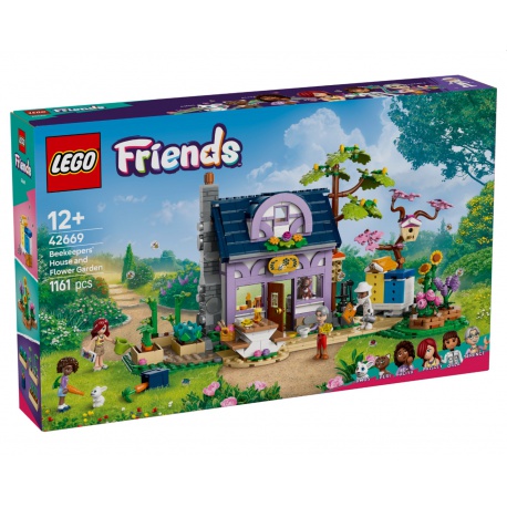 LEGO®Priatelia 42669 Beekeeper House a Flower Garden