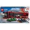 LEGO® City 60445 Kamion F1® s vozy F1® RB20 a AMR24