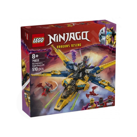 LEGO® NINJAGO® 71833 Ras, Arin a plánovač super búrok