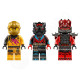 LEGO® NINJAGO® 71833 Ras, Arin a plánovač super búrok