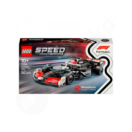 LEGO® Speed Champions 77250 MoneyGram Haas F1® Team VF-24 pretekárske auto