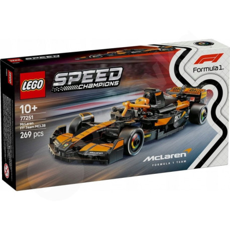 LEGO® Speed Champions 77251 McLaren F1® Team MCL38 pretekárske auto