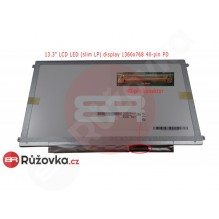13,3" LCD LED (slim LP) displej 1366x768 40-pin PD