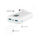PowerBank 20000 mAh OEM FIXED Zen 20 s LCD displejem a výstupem PD 20W