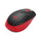 Logitech M190 Wireless Mouse, červená