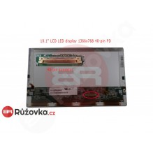 10.1" LCD LED displej 1366x768 40-pin PD