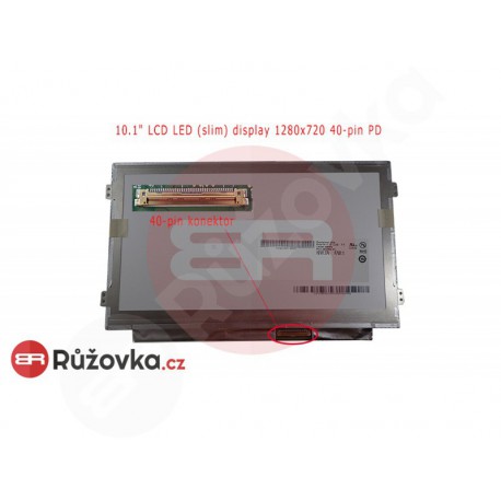 10.1" LCD LED (slim) displej 1280x720 40-pin PD