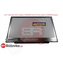 15.4" LCD LED (slim) display 1440x900 40-pin PD pre Apple LP154WP4