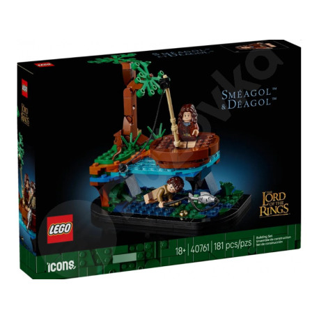 LEGO® Pán prsteňov™ 40761 Pán prsteňov: Sméagol™ a Déagol™