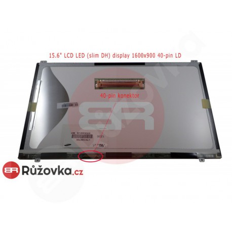 15.6" LCD LED (slim DH) display 1600x900 40-pin LD