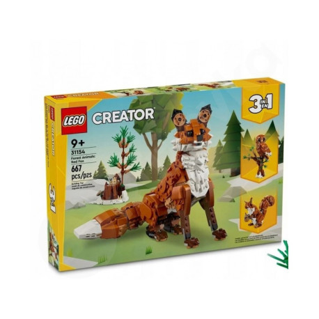 LEGO® Creator 3v1 31154 Zvířátka z lesa: Liška obecná
