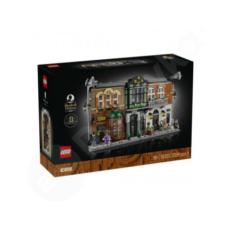 LEGO® Ikony 10351 Zátka na knihy: Sherlock Holmes